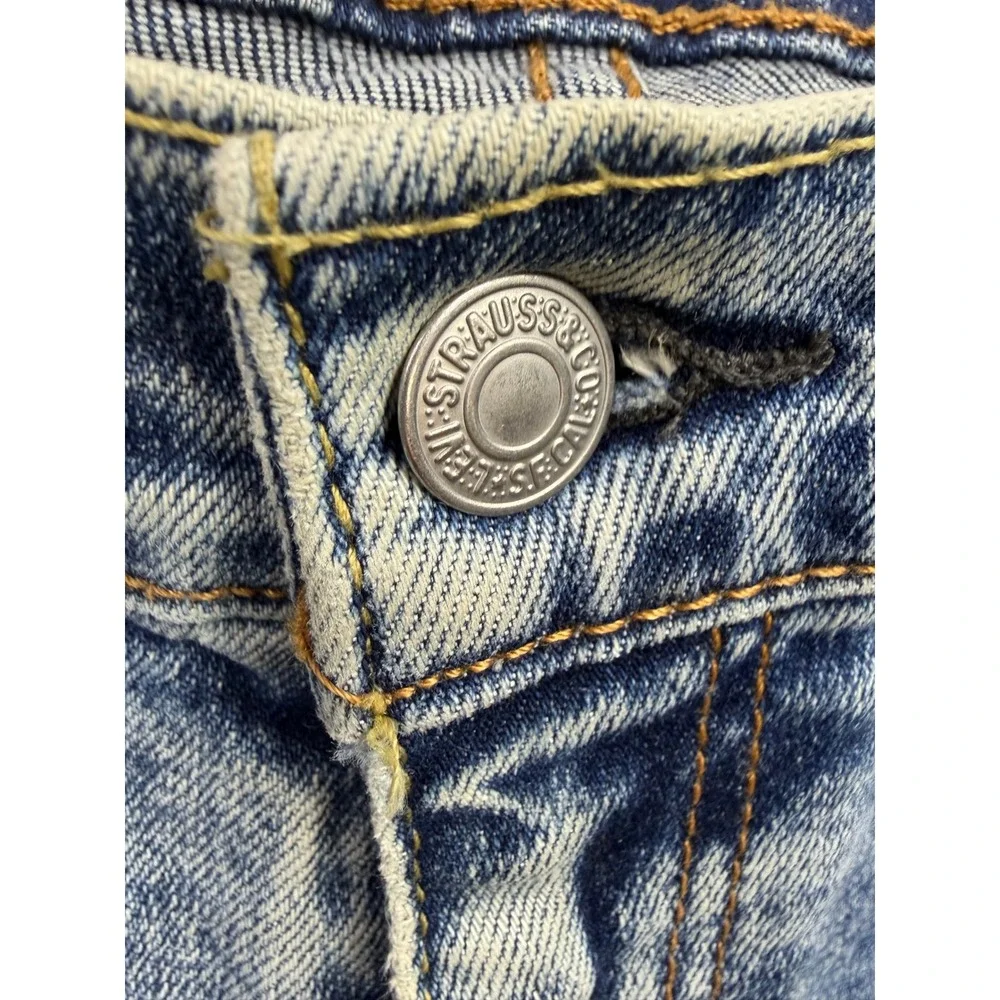Levi's 511 Slim Fit Jeans Mens Blue Light Wash‎ Denim 34x29